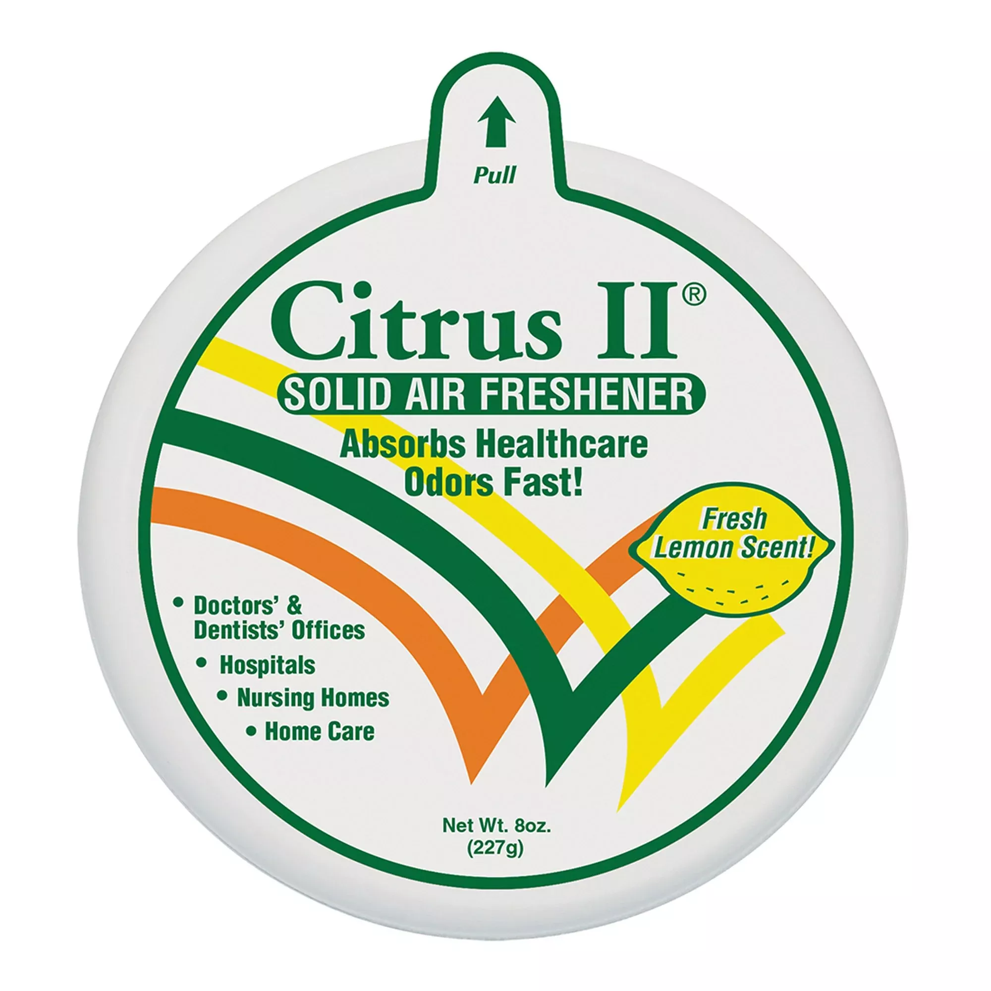Citrus II Solid Air Freshener, Original Scent, 8 oz.