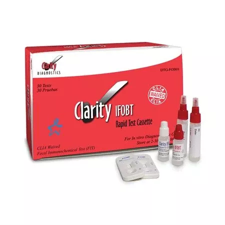 Clarity iFOB Test Clarity ImmunoFIT Test Cassette - CLIA Waived