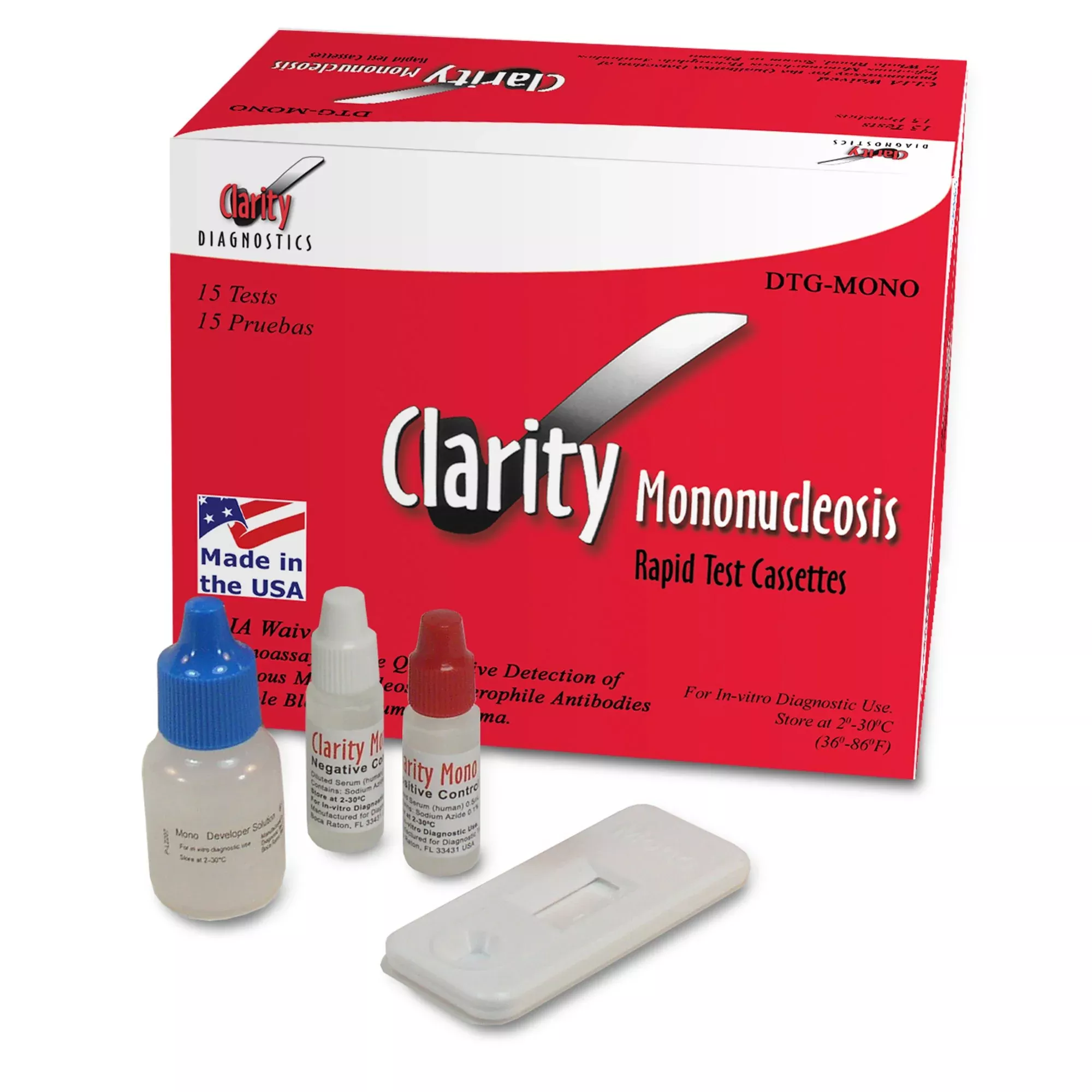 Clarity Infectious Mononucleosis Infectious Disease Immunoassay Test Kit