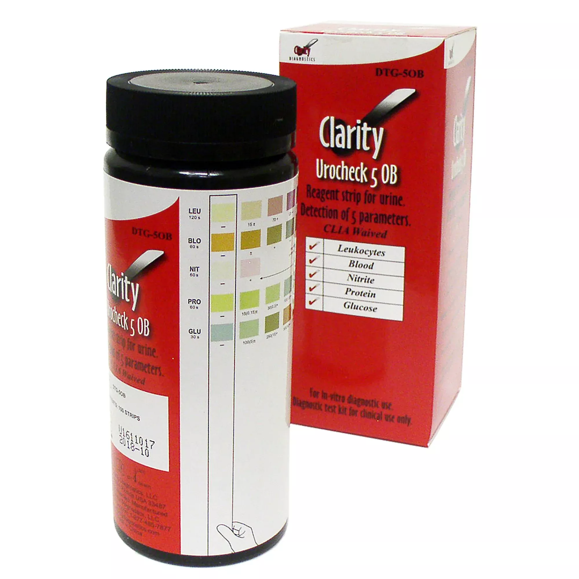 Clarity Urocheck 50B Urinalysis Reagent, General Chemistry