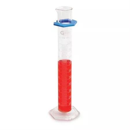 Class B Double Scale Glass Graduated Cylinders 25mL