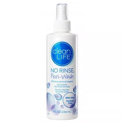cleanLIFE No-Rinse Peri Wash 8 oz