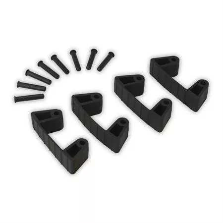 Color Coded Wall Bracket Replacements Replacement Rubber Clips - 8 Pins