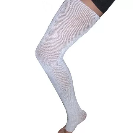 Compression Dynamics Compression Stockinette EdemaWear X-Large White Foot to Groin - M-846764-684 - Each