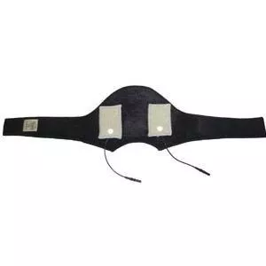 Conductive Cervical Garment with (2) 2" x 3" Fabric Electrodes, Universal