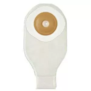 ConvaTec Esteem + One-Piece Drainable Pouch, with Moldable Stomahesive Skin Barrier, 1-9/16" x 1-15/16" Stoma, 12" Transparent