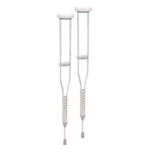 Crutch with Accessories, Youth, 4 ft. 6" - 5 ft. 2" Patient Height