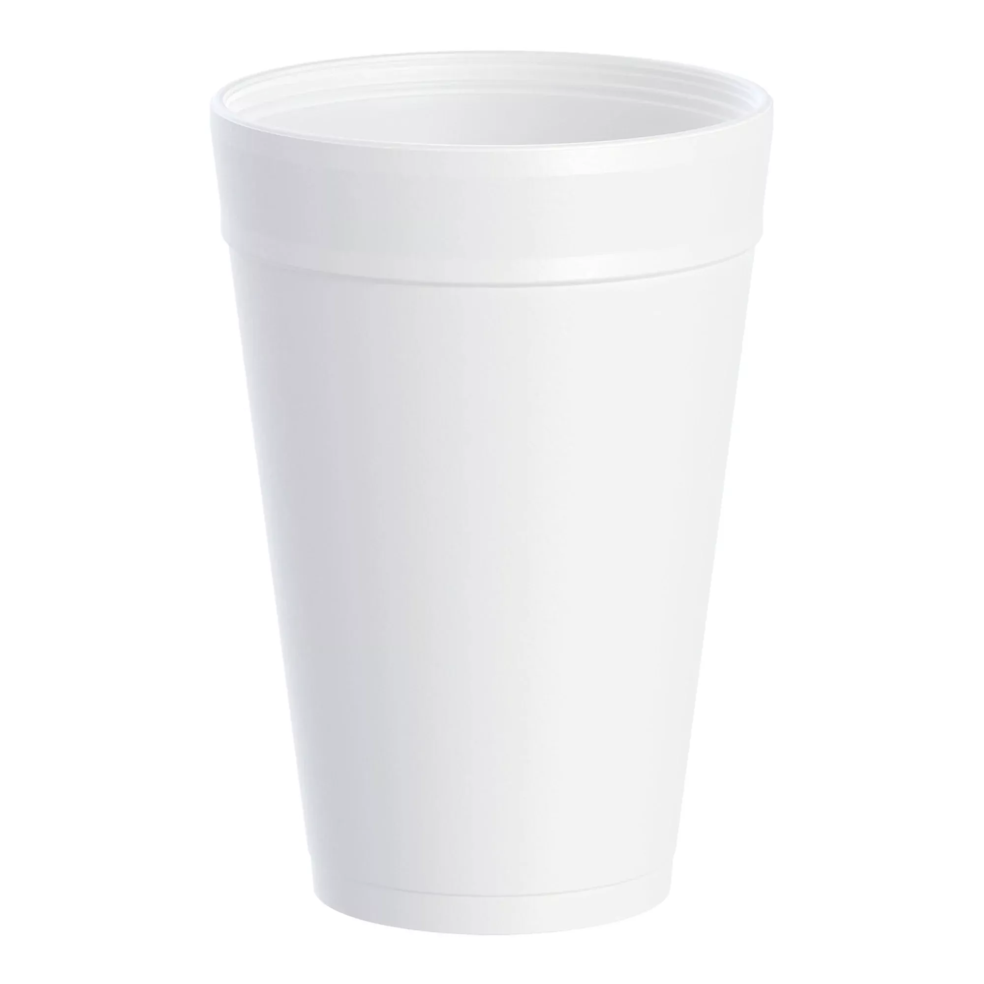 Dart J Cup White Styrofoam Drinking Cup, 32-ounce capacity