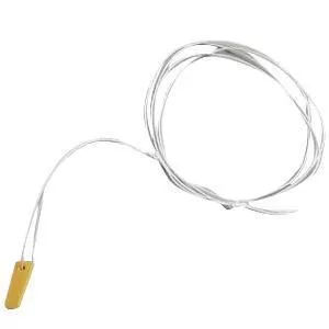 Decannulation Yellow Stopper, 1/4" Closure, Size 6