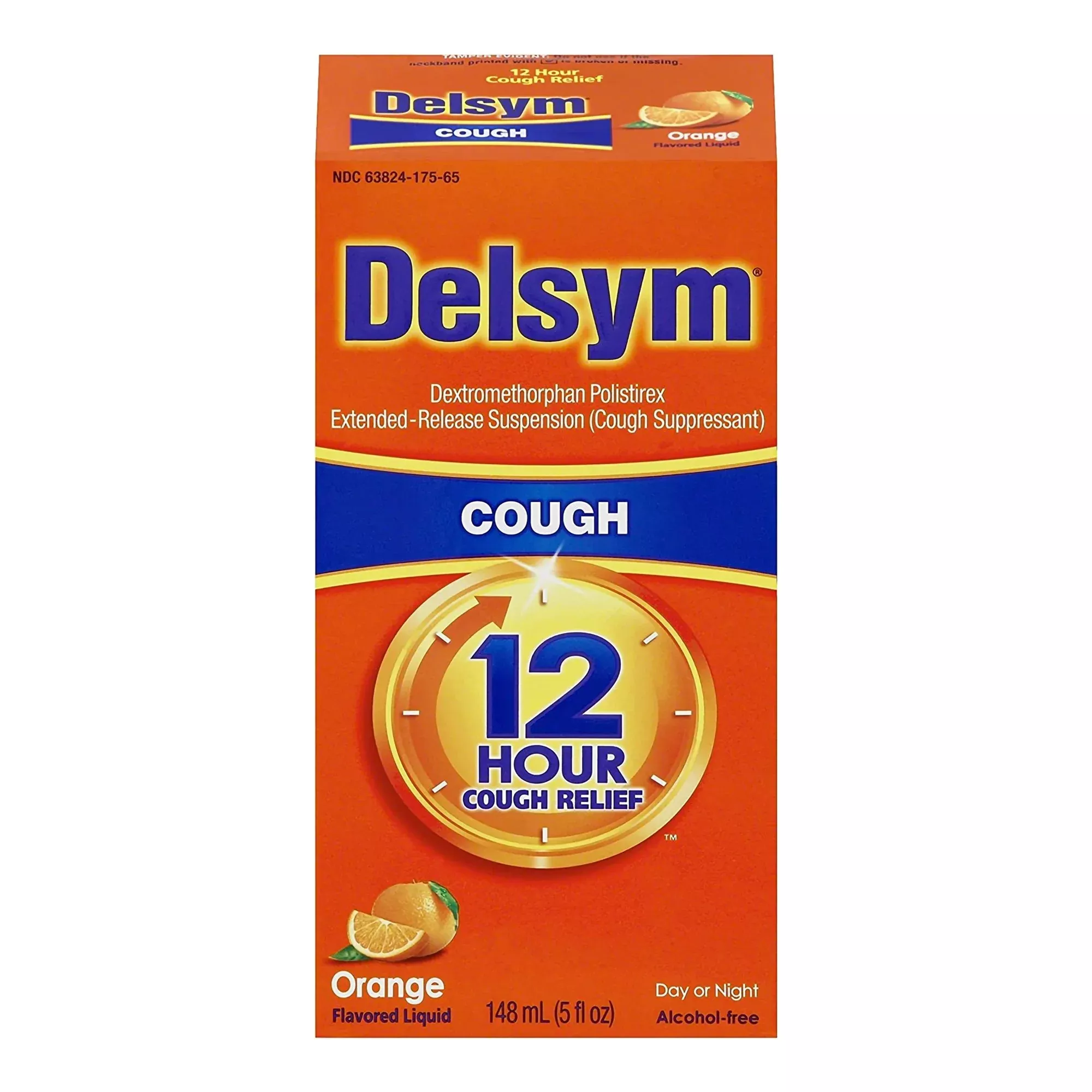Delsym Dextromethorphan Cold and Cough Relief