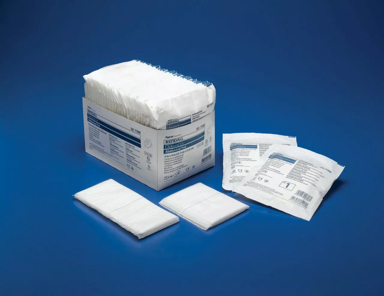 Dermacea™ Abdominal Pad, 7-1/2 x 8 Inch