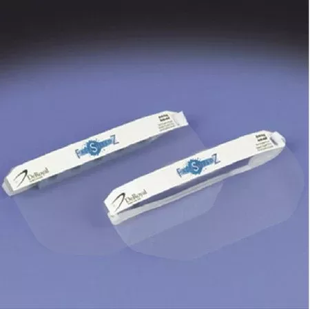 DeRoyal Face Shield FaceShieldZ™ One Size Fits Most Half Length Anti-fog Disposable NonSterile - M-548100-223 - Case of 50