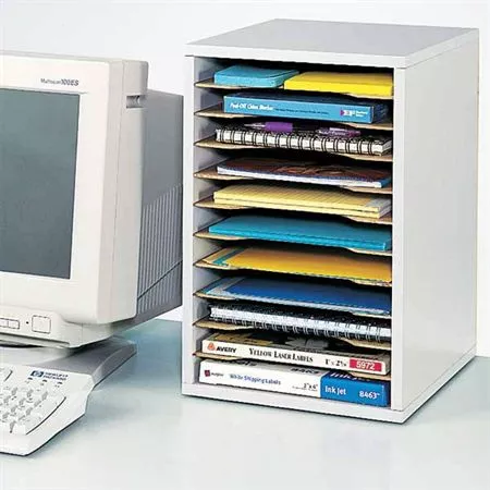 Desktop Organizer Adjustable - 19.75"W x 11.75"D x 16.125"H