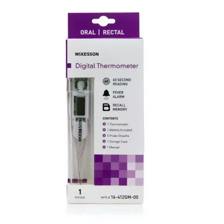 Digital Stick Thermometer with Fever Alert