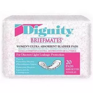 Dignity UltraShield Absorbent Liners for Light to Moderate Protection, 7.5" x 15.4"