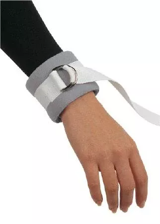 DJO Wrist / Ankle Restraint Procare™ One Size Fits Most Hook and Loop / D-Ring Closure 1-Strap - M-368709-1994 - Pair