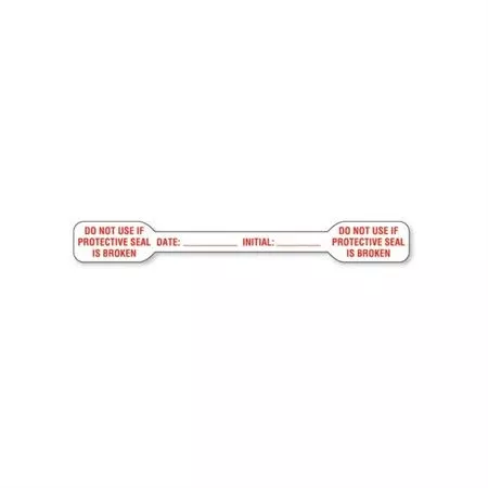 Do Not Use" Tamper-Evident Labels Large - 6"L x 0.5"W