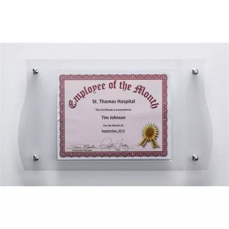 Document Frost Frame Double Document Frost Frame - 20.375"W x 1.625"D x 18.875"H