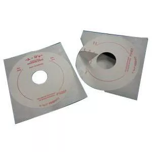 Double Sided Adhesive Disc, 3/4" I.D., 4" O.D.