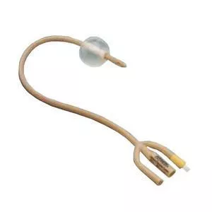 Dover Silicone Elastomer Coated Latex Foley Catheter, 5 mL, 3-Way, 20 fr