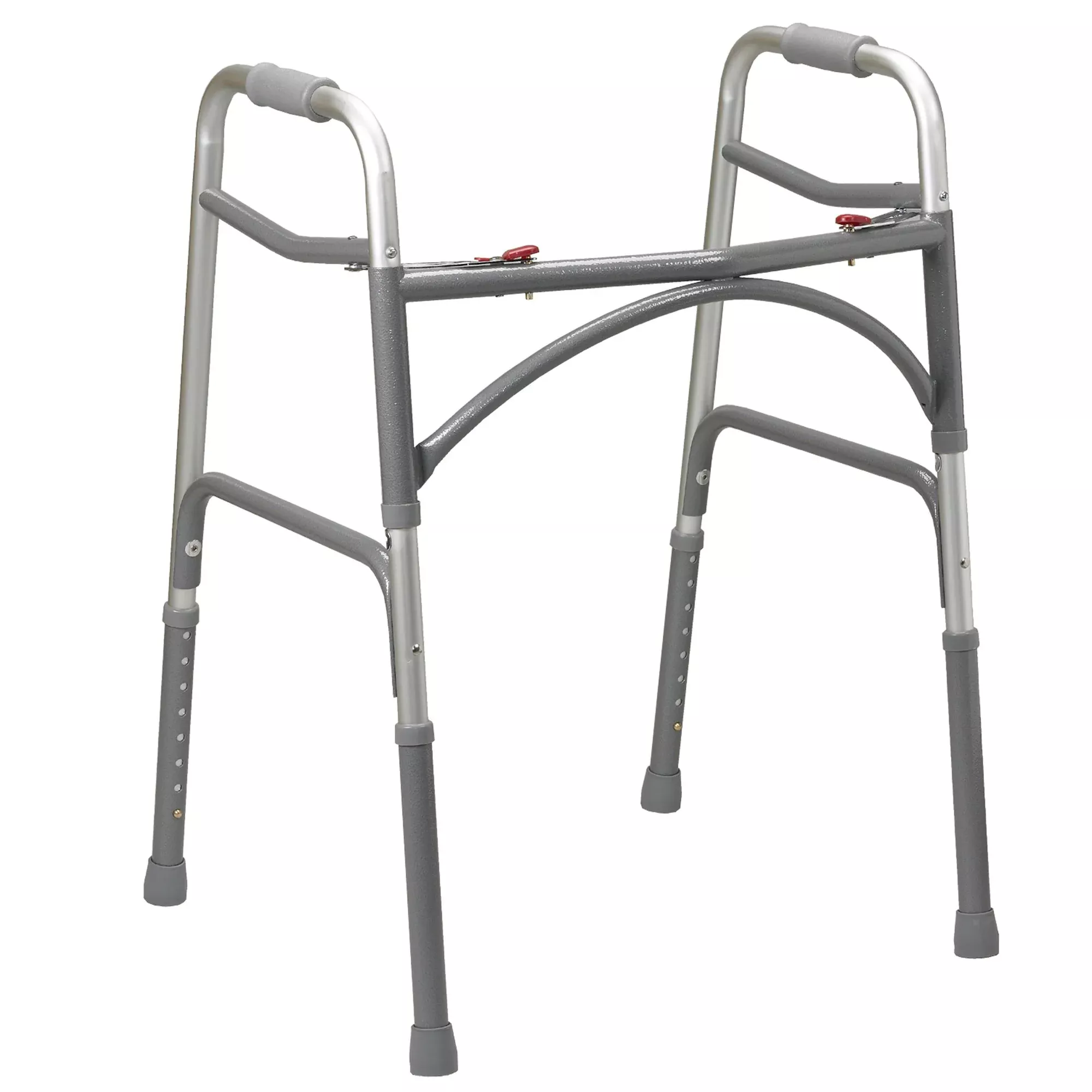 drive™ Aluminum Bariatric Dual Release Walker, 32 – 39 Inch Height