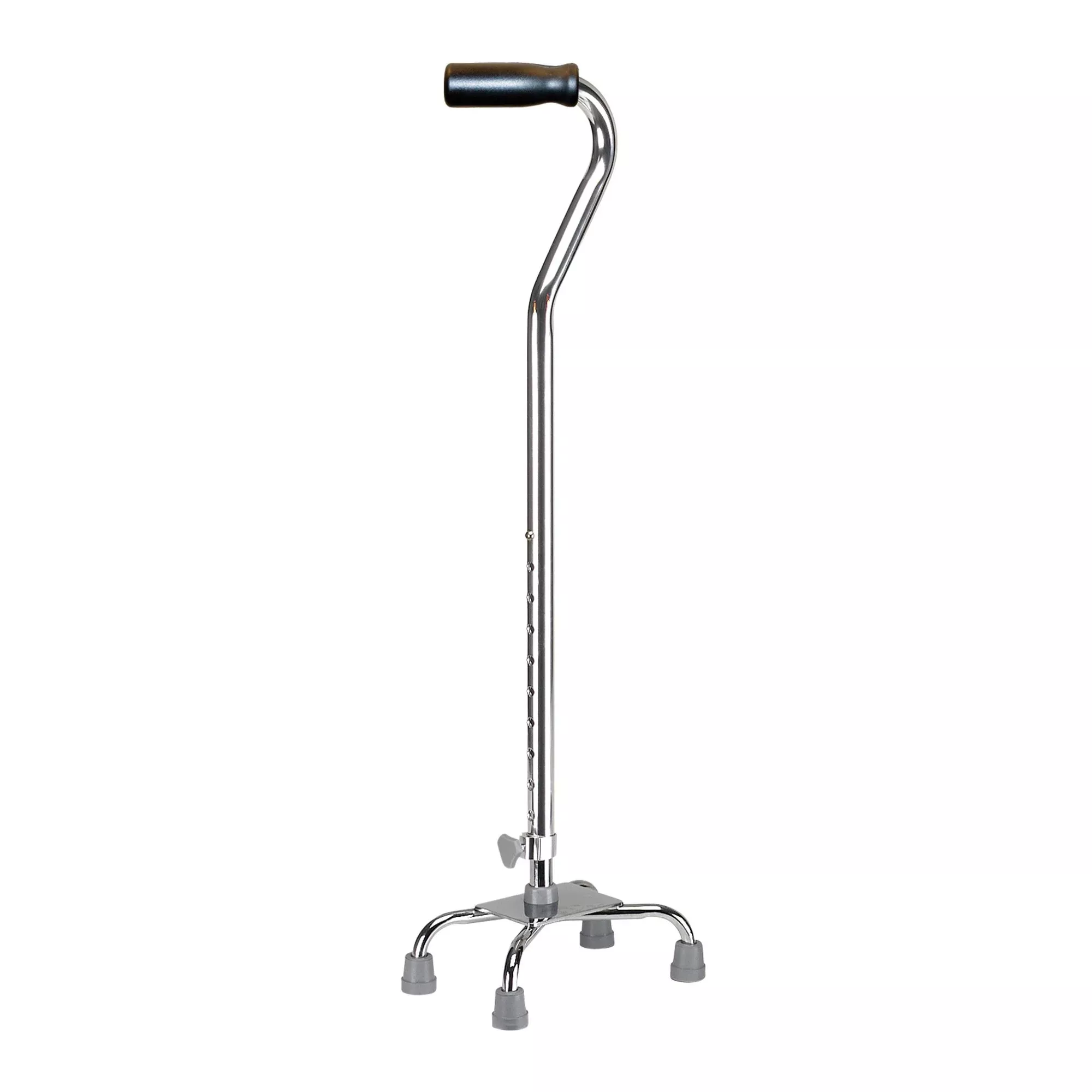 drive™ Aluminum Small Base Quad Cane, 30 – 39 Inch Height