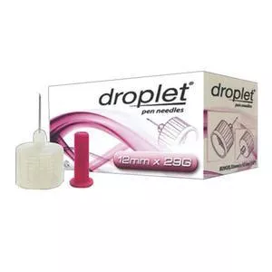 Droplet Pen Needle 29G (0.33mm) x 12mm (100 count)