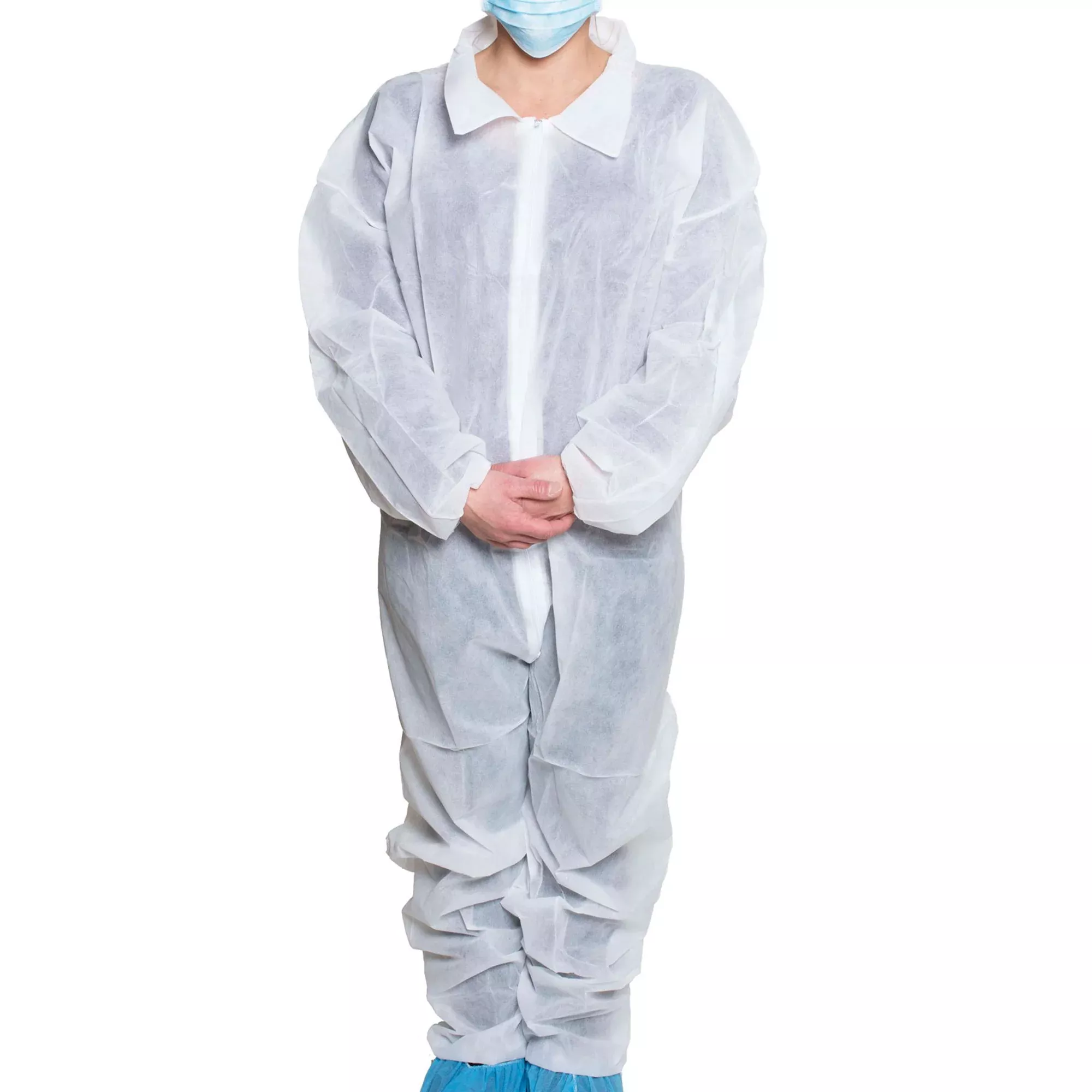 Dukal Coverall, White, X-Large