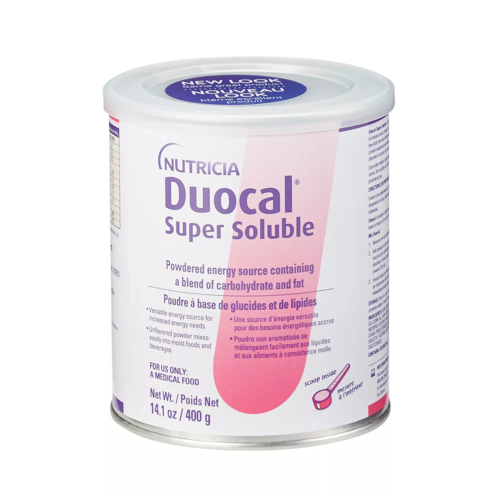 Duocal Super Soluble Blend of Fat and Carbohydrate for Increased Caloric Intake
