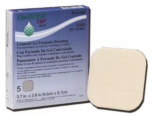 DuoDERM CGF 187659 | Square: 6 x 6 Inch