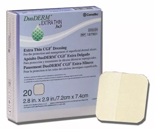 DuoDERM Extra Thin 187961 | Rectangle: 2 x 8 Inch by ConvaTec