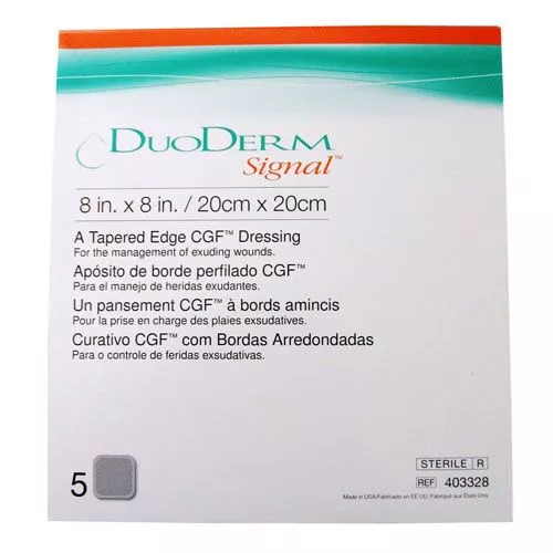 DuoDERM Signal 403328 | Square: 8 x 8 Inch by ConvaTec