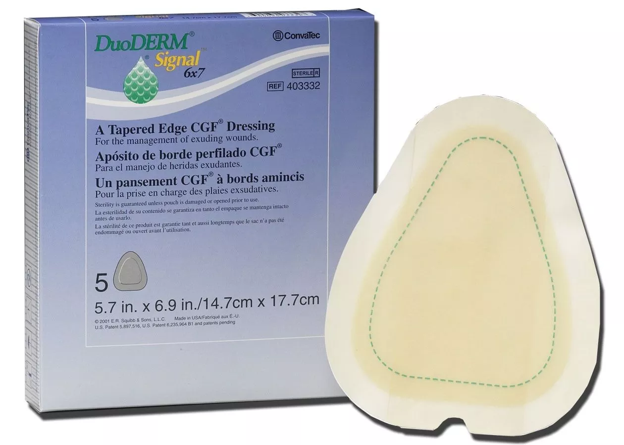 DuoDERM Signal 403332 | Triangle: 6 x 7 Inch by ConvaTec