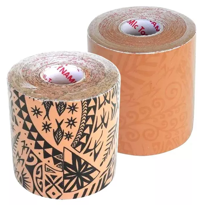 Dynamic Tape Strapping Kinesiology Treatment for Foot Drop