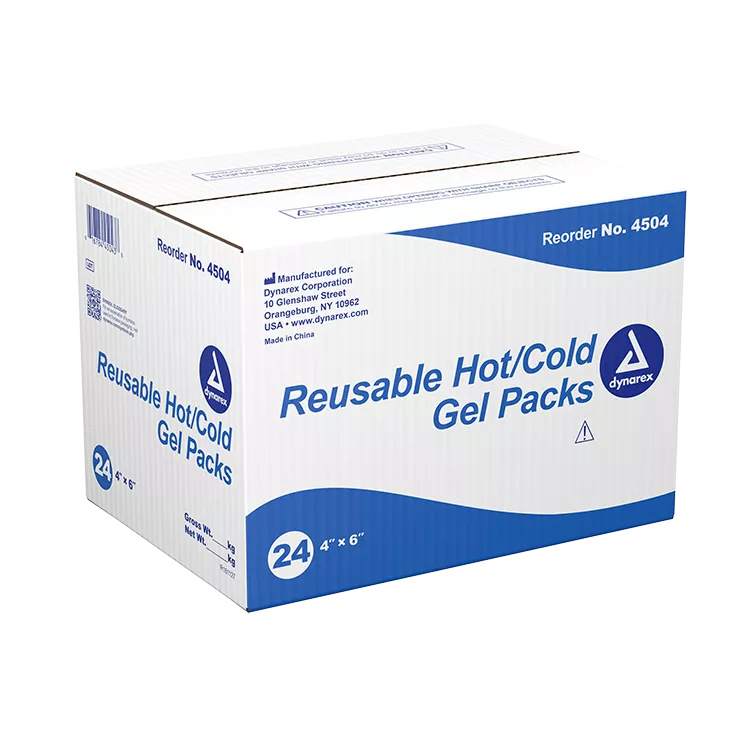 Dynarex Reusable Instant Hot and Cold Gel Packs