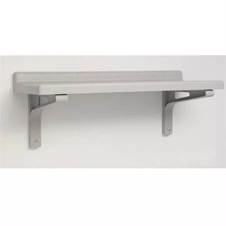 Easy-Clean Polypropylene Solid Shelf 48"W x 14"D