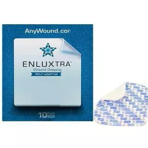 Enluxtra™ Self-Adaptive Wound Dressing, 6" x 6" - Box of 5