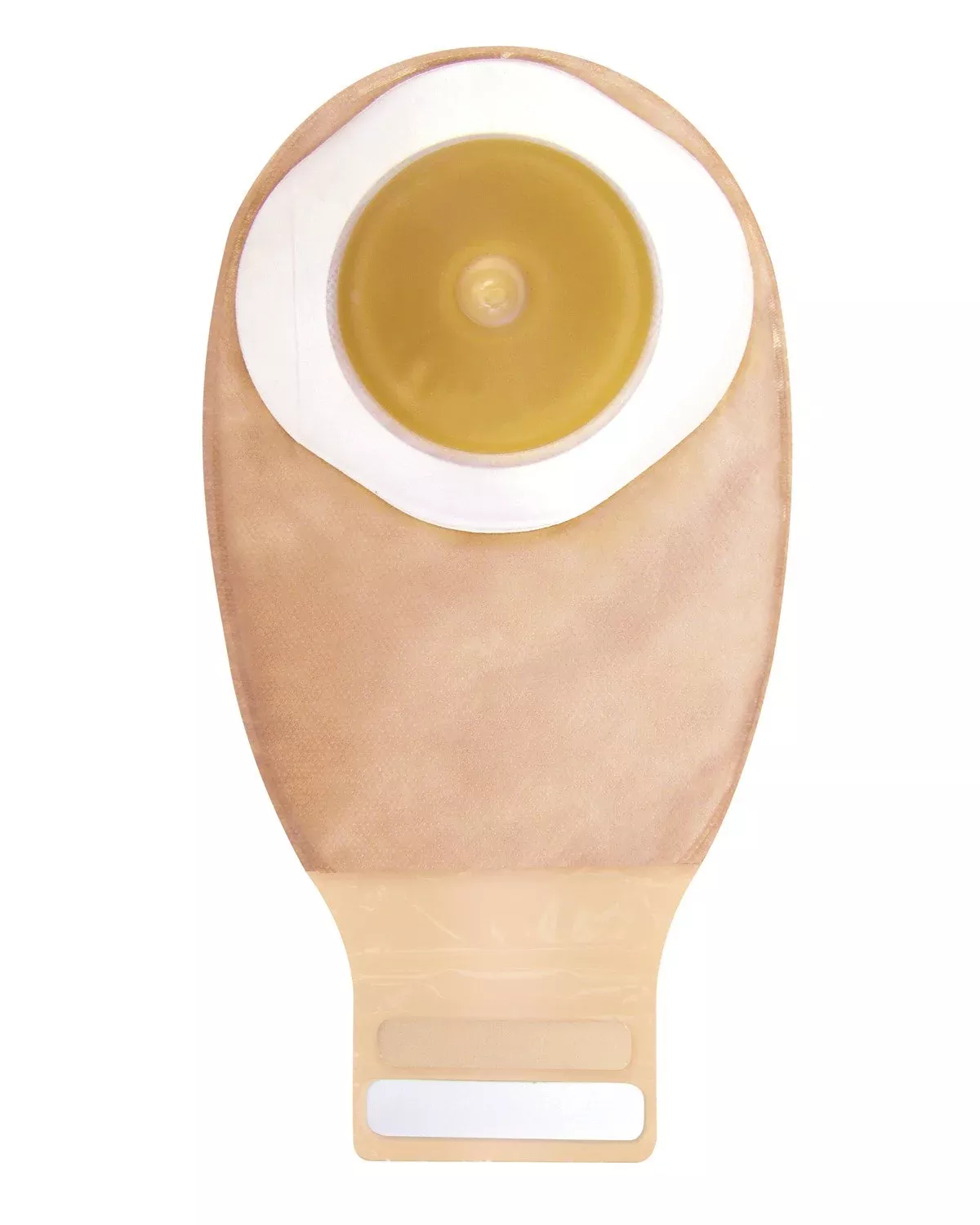 Esteem + One-Piece Transparent Filtered Ostomy Pouch, 1-1/8 Inch Stoma