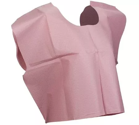 Exam Cape McKesson Mauve Front / Back Opening Without Closure Unisex - M-180609-1558 - Case of 100