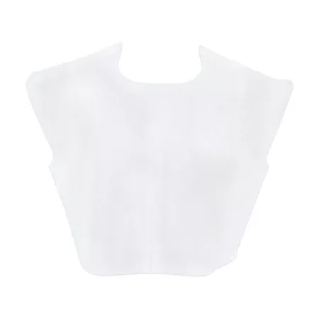 Exam Cape McKesson White Front / Back Opening Without Closure Unisex - M-201063-2895 - Case of 100
