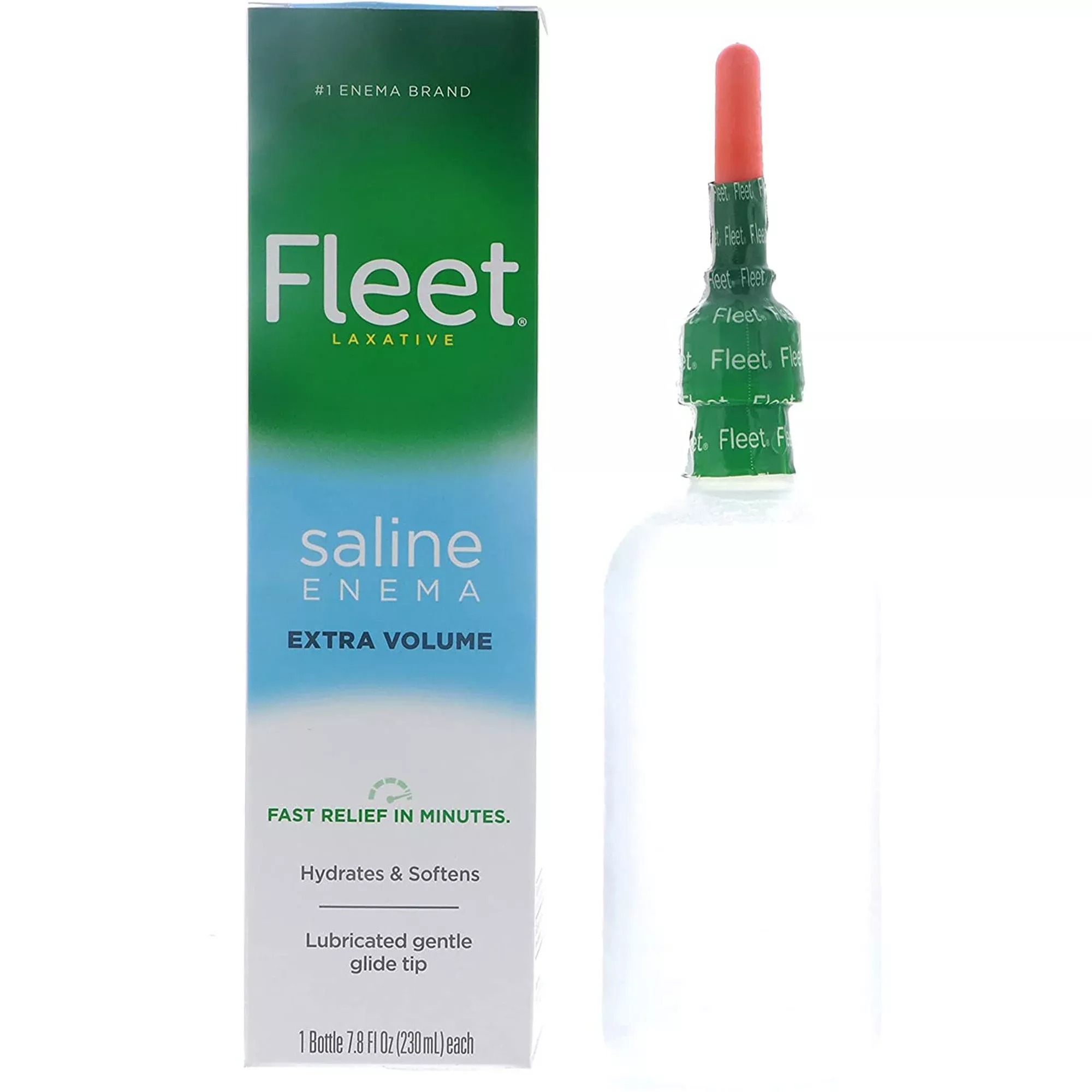 Fleet Monobasic Sodium Phosphate / Dibasic Sodium Phosphate Enema, 7.8 oz.