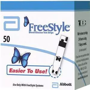 FreeStyle Blood Glucose Test Strip (50 count) Retail