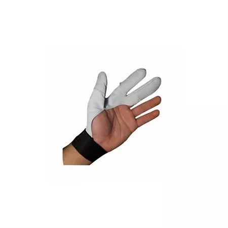 Full 2 Finger and Thumb Protector With Band Left Hand Large