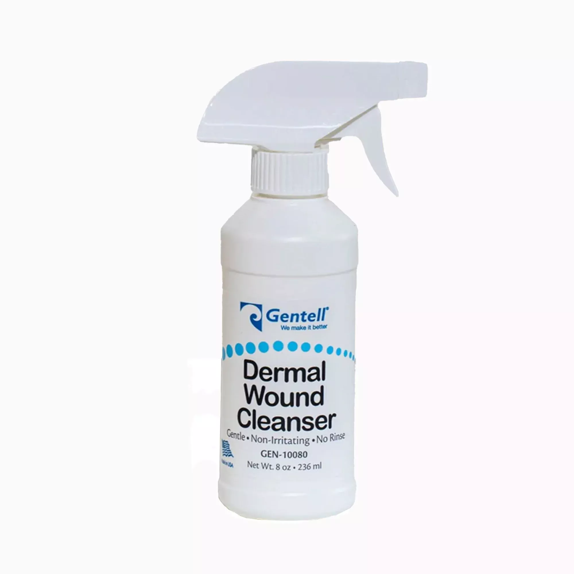 Gentell Dermal Wound Cleanser, 8-ounce spray bottle