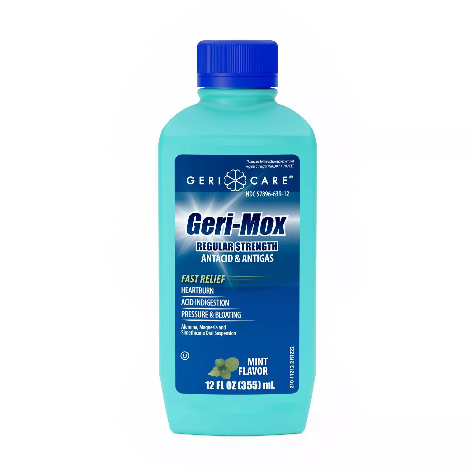 Geri-Care Geri-Mox Aluminum Hydroxide / Magnesium Hydroxide Antacid