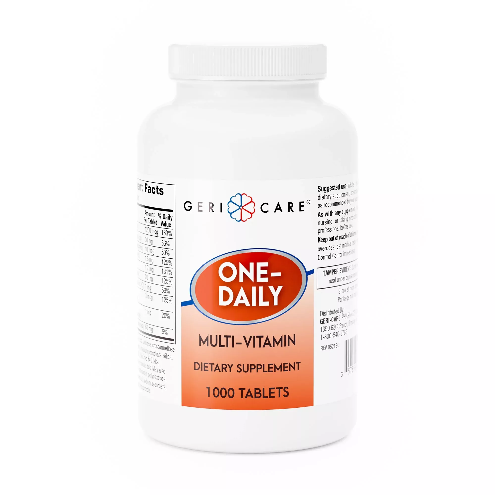Geri-Care One-Daily Multivitamin Supplement