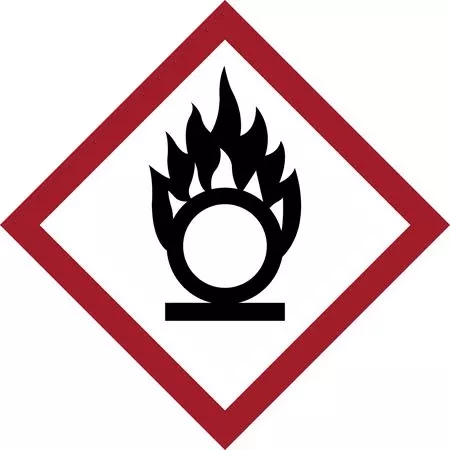 GHS Oxidizing Labels 1" - Vinyl