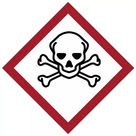 GHS Severe Toxic Labels 2" - Paper
