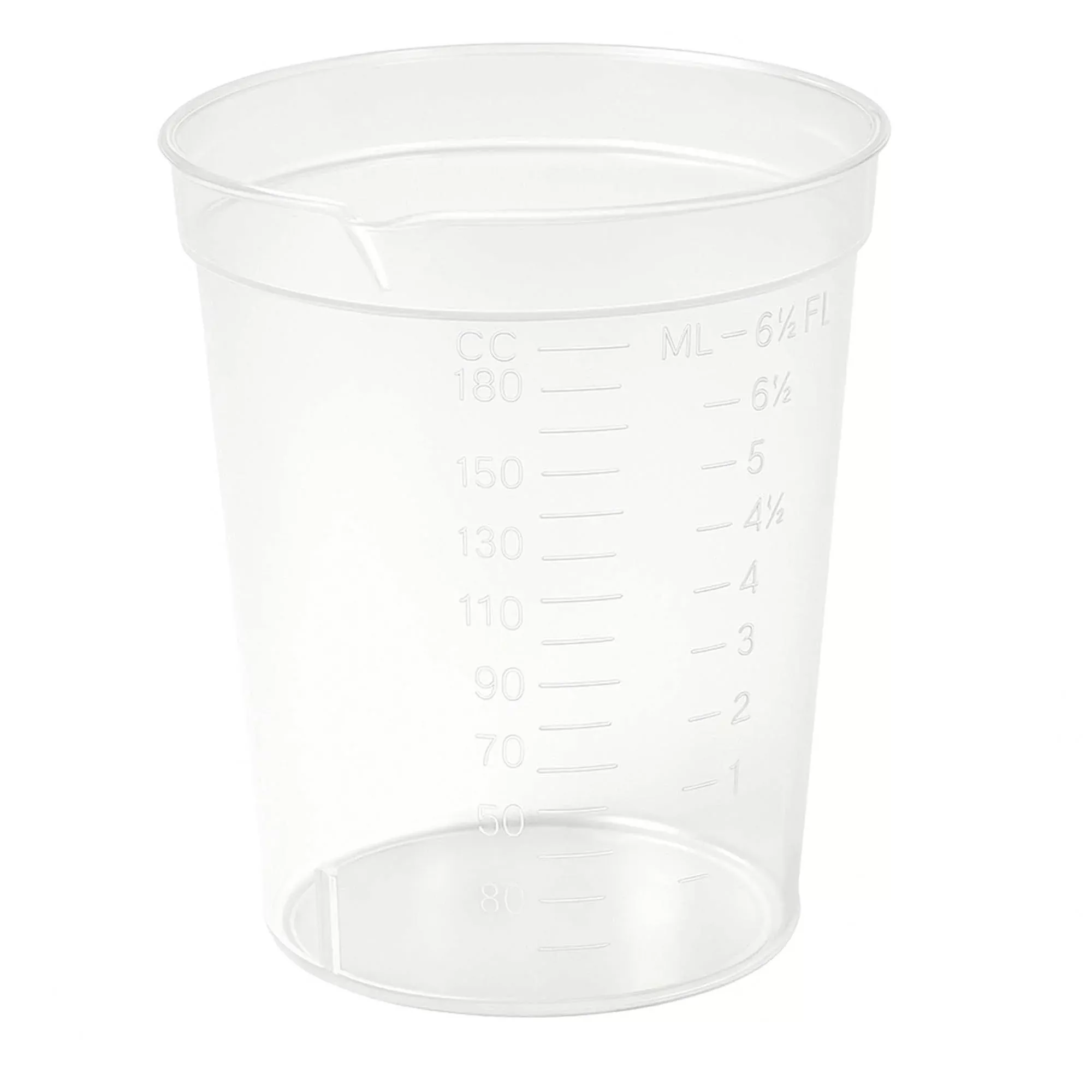 Globe Scientific Specimen Container with Pour Spout, 192 mL