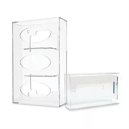 Glove Dispenser/Tissue Box Holder Combo Triple Glove Dispenser Tissue Box Holder Combo